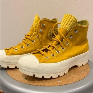 Converse Chuck Taylor All Star Lugged leather high Tops